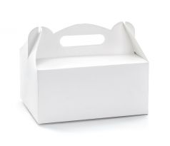 Krabice na výslužku bílá