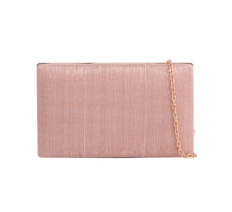 Společenská kabelka clutch šampaň 4